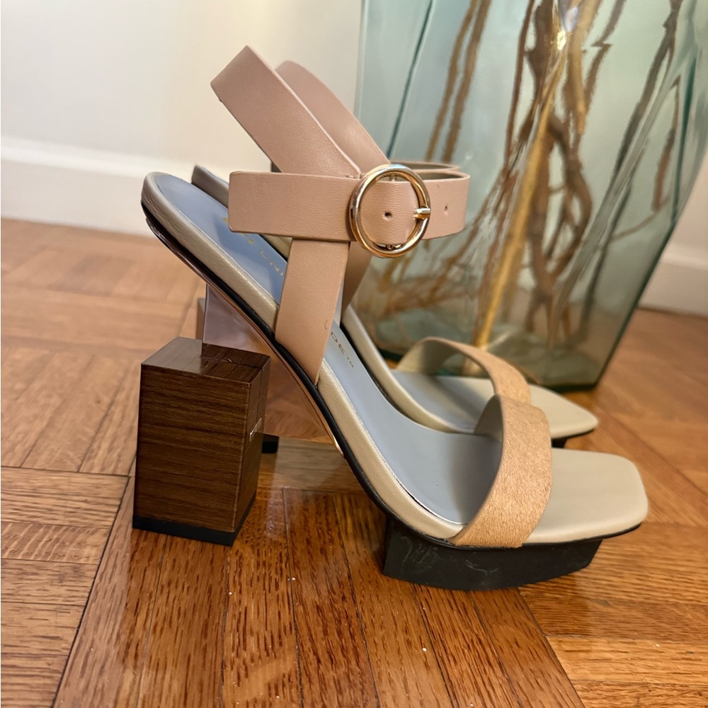 United Nude block heels